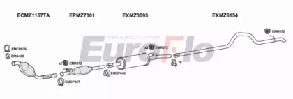 Система выпуска ОГ EuroFlo MZSPR21D 7029E11